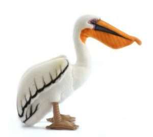 Life-size and realistic plush animals. 2944 - PELICAN 11"H