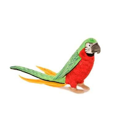 Life-size and realistic plush animals.  3326 - PARROTS