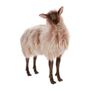 Life-size and realistic plush animals.  3595 - SHEEP