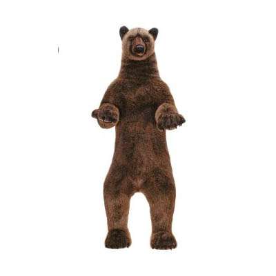 Life-size and realistic plush animals.  3626 - GRIZZLY BEAR YOUNG 60''