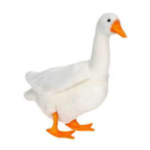 Life-size and realistic plush animals.  3709 - GOOSE