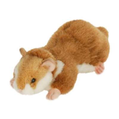 Life-size and realistic plush animals.  3738 - HAMSTER