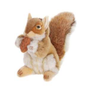 Life-size and realistic plush animals. 3745 - SQUIRREL
