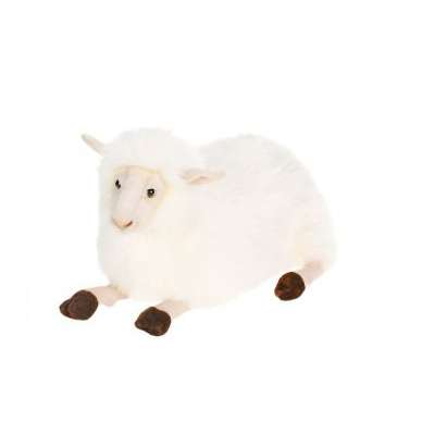 Life-size and realistic plush animals.  3790 - SHEEP MAMA FLOPPY 15''L