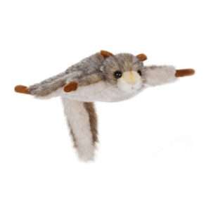 Life-size and realistic plush animals. 4116 - SQUIRREL FLYNG 8''L