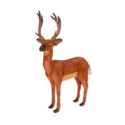 Life-size and realistic plush animals.  4509 - DEER