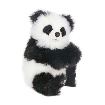 Life-size and realistic plush animals.  4859 - PANDA CUB MEI LING 12''