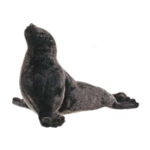 Life-size and realistic plush animals.  4902 - SEA LION CUB 14''L