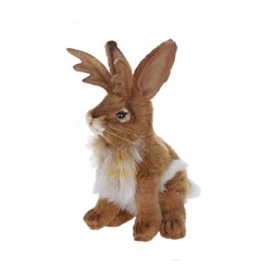 Life-size and realistic plush animals.  5009 - JACK-A-LOPE 9''