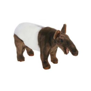 Life-size and realistic plush animals. 5122 - TAPIR 14''L