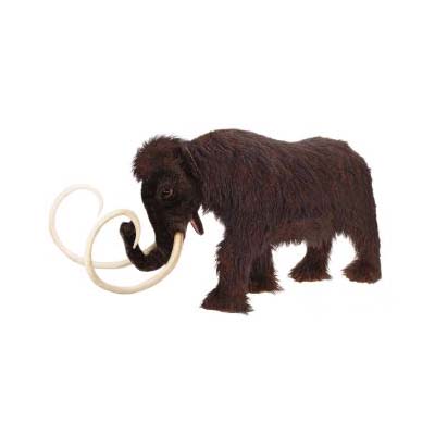 Life-size and realistic plush animals.  5316 - MAMMOTH 48''L (RIDE-ON)