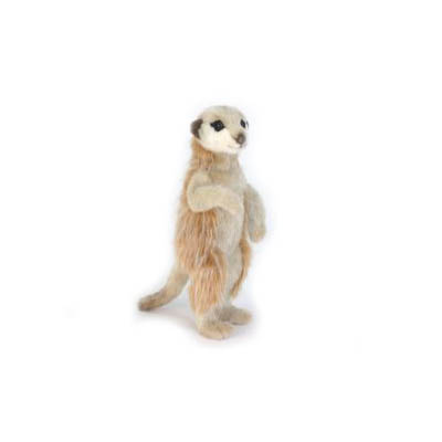 Life-size and realistic plush animals.  5326 - MEERKAT 13''