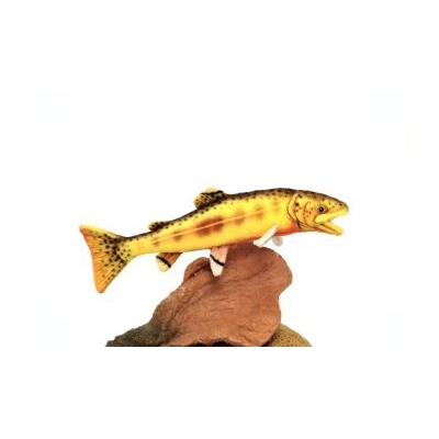 Life-size and realistic plush animals.  6050 - GOLDEN TROUT 14''L