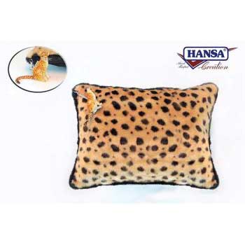 Life-size and realistic plush animals.  6896 - CHEETAH PILLOW 30 "L