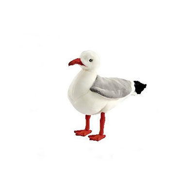 Life-size and realistic plush animals.  7269 - SEAGULL 10.5"L