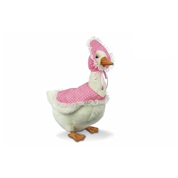 Life-size and realistic plush animals.  7807 - GOOSE MAMA 16"H